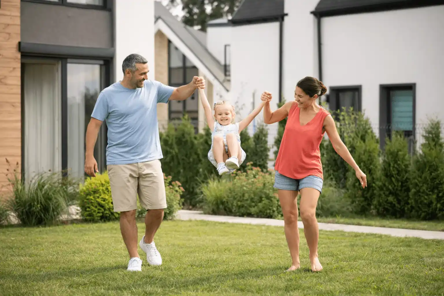 Ace Landscaping and Lawn Care Service in Lubbock, TX 1 Family playing in Lubbock Lawn