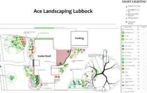 Ace Landscaping and Lawn Care Service in Lubbock, TX 6 Lightening Installation Map - Lubbock, TX