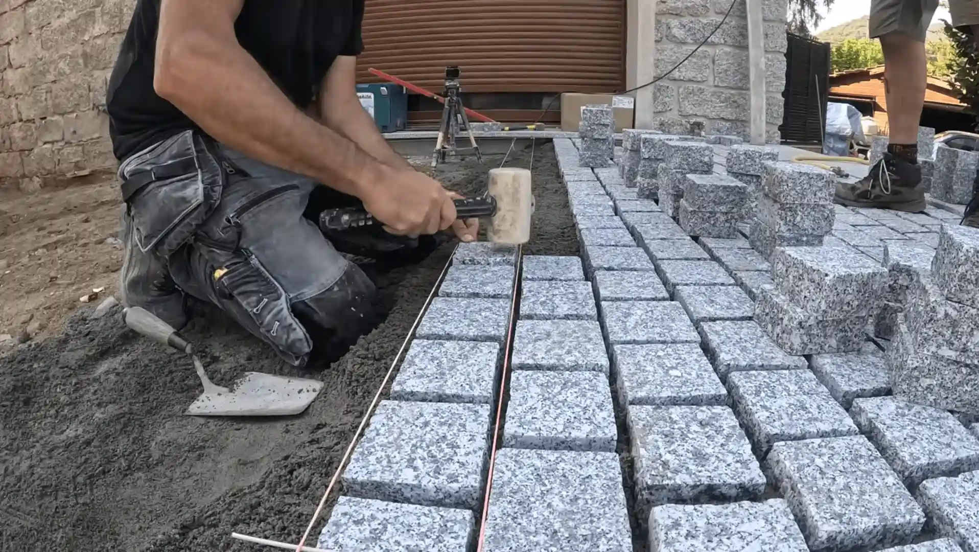 Hardscaping Work in Progress, Lubbock-TX